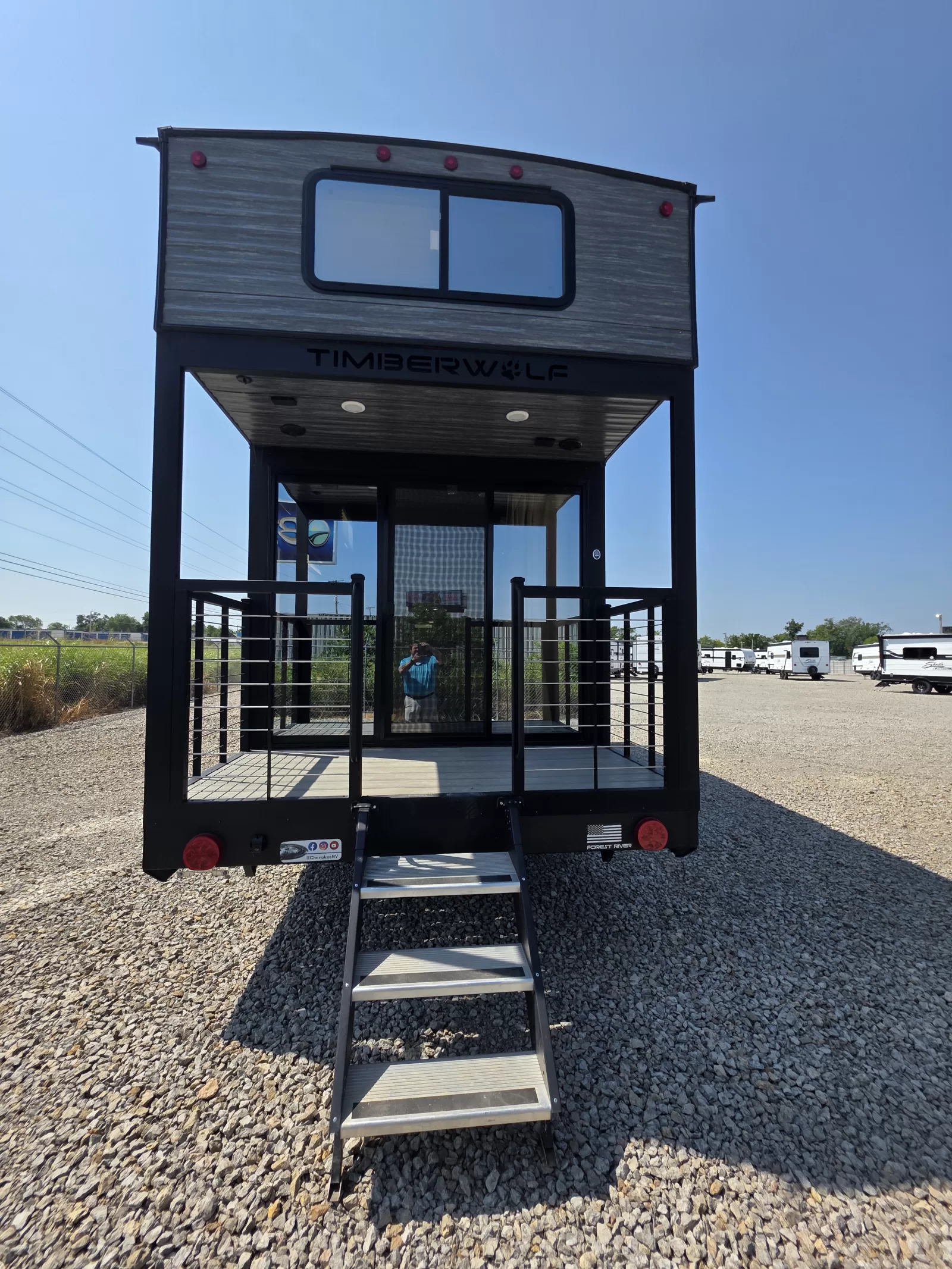 2024 Forest River Cherokee Timberwolf 16ML living area feature available at Bell Camper Sales in Bartlesville, Oklahoma