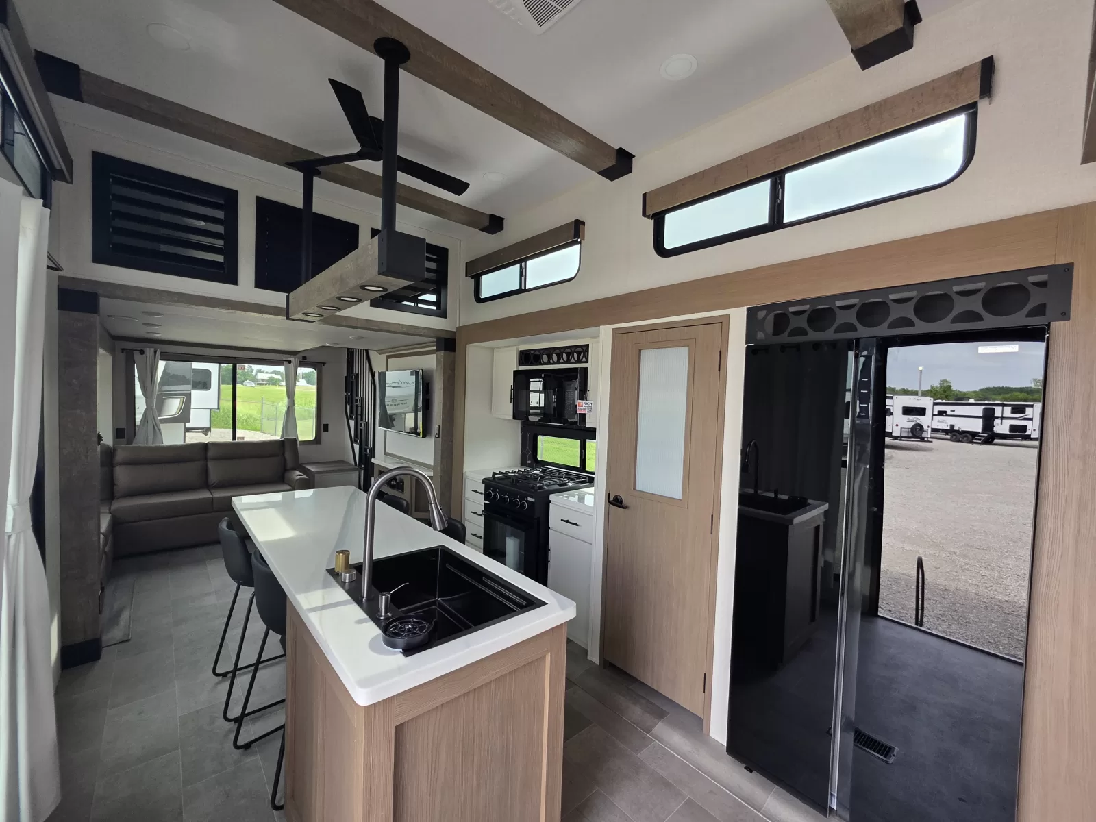 2027 Forest River Impression fifth wheel bathroom available at Bell Camper Sales in Bartlesville, Oklahoma