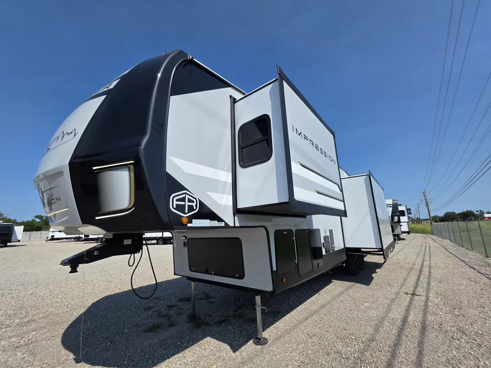 2027 Forest River Impression 36BR3 fifth wheel living area available at Bell Camper Sales in Bartlesville, Oklahoma