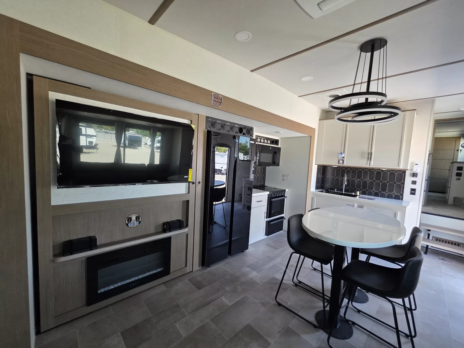 2027 Forest River Impression 36BR3 fifth wheel galley kitchen available at Bell Camper Sales in Bartlesville, Oklahoma
