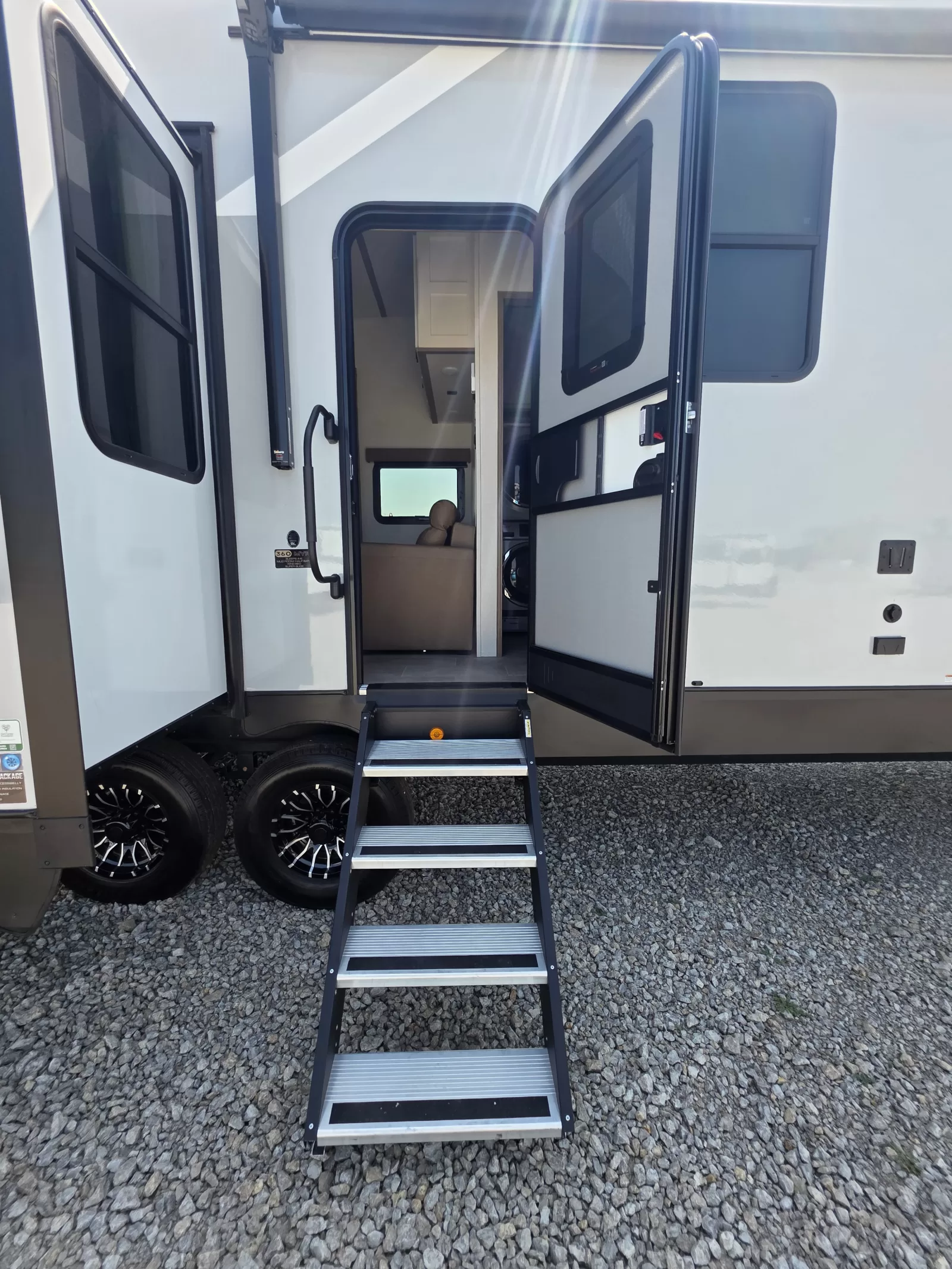 2027 Forest River Impression 360MYR fifth wheel guest bedroom available at Bell Camper Sales in Bartlesville, Oklahoma