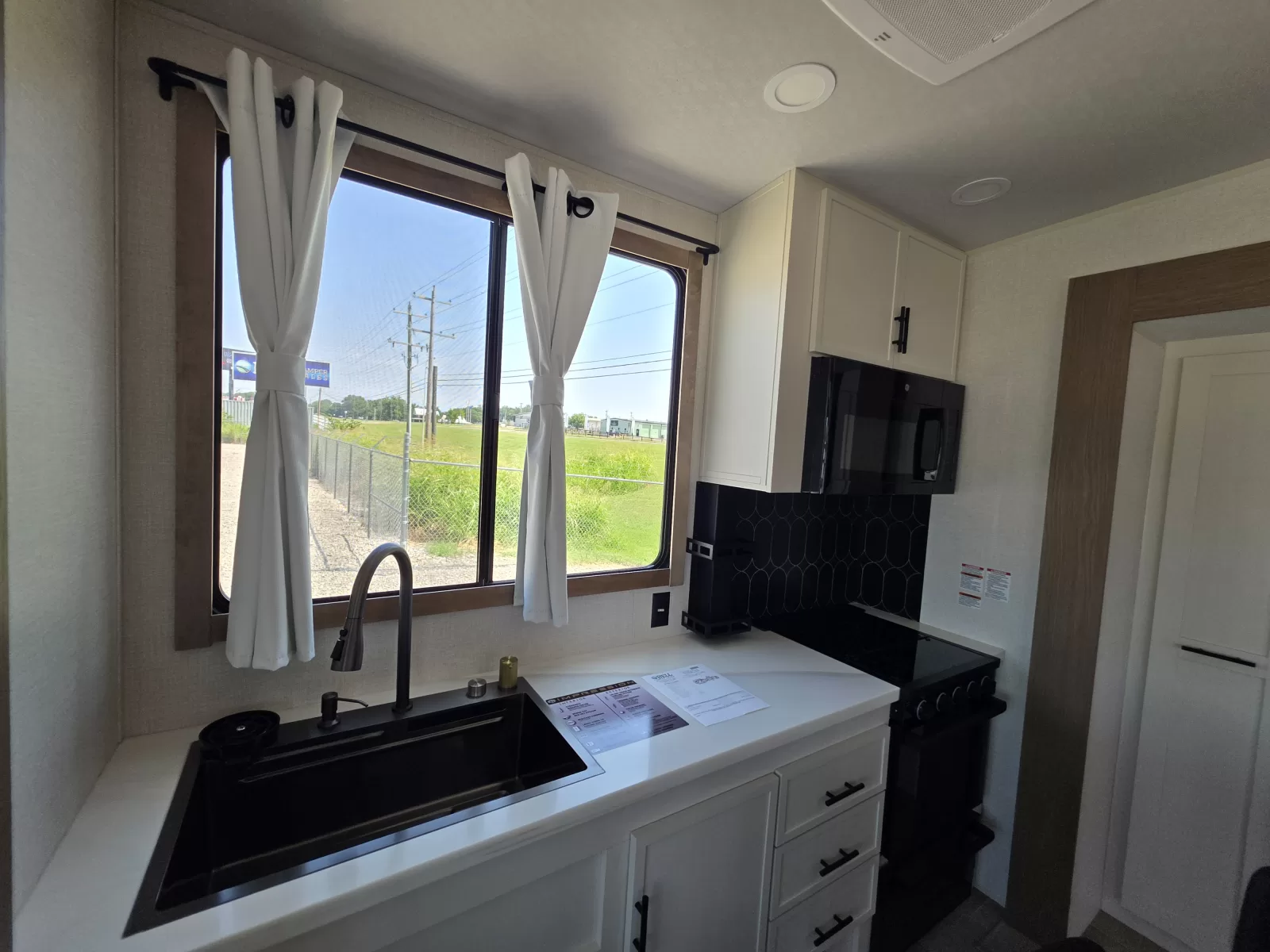 2027 Forest River Impression 360MYR fifth wheel premium interior detail available at Bell Camper Sales in Bartlesville, Oklahoma