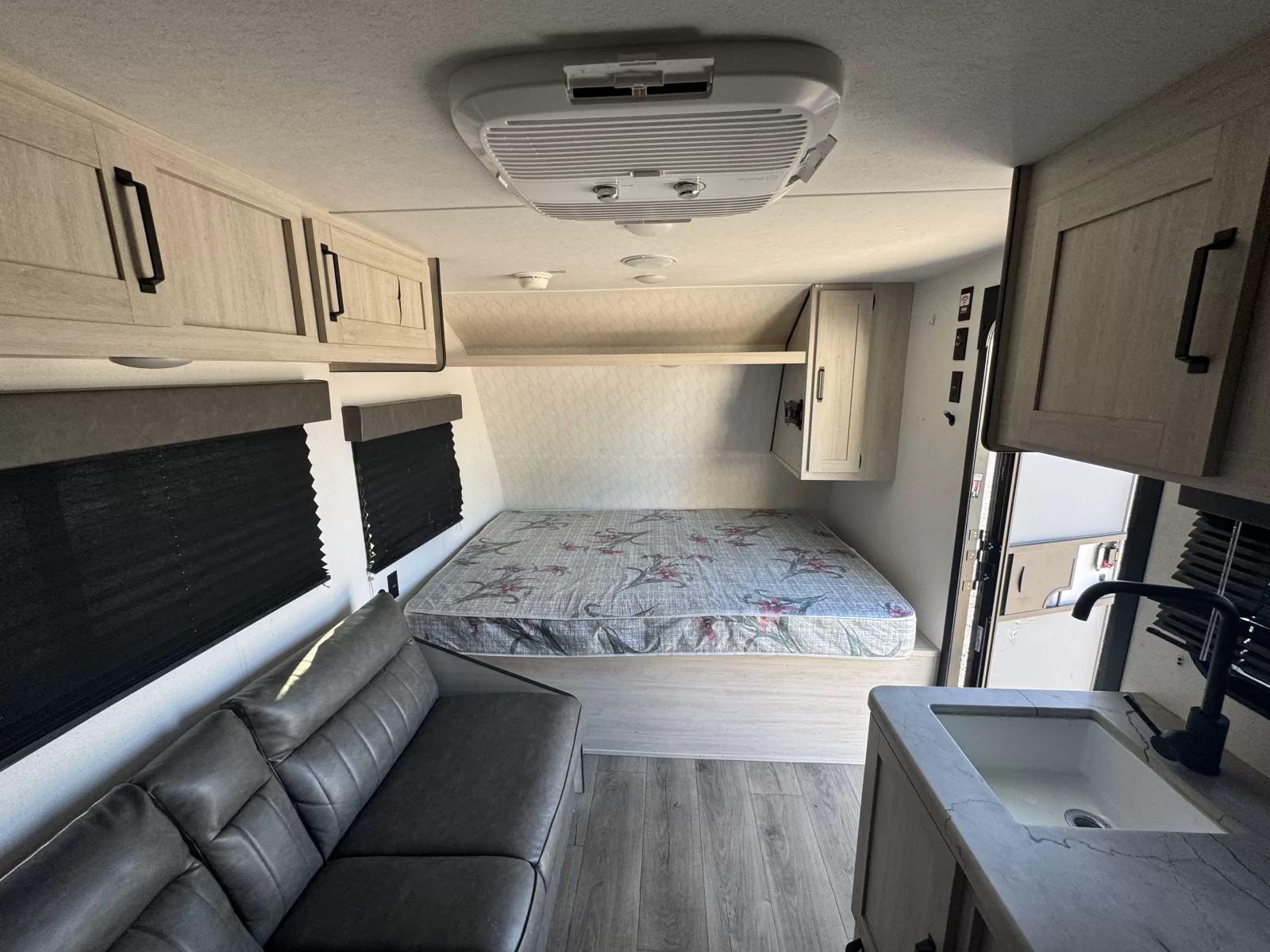 2025 Palomino Puma 16BHC travel trailer living area available at Bell Camper Sales in Bartlesville, Oklahoma