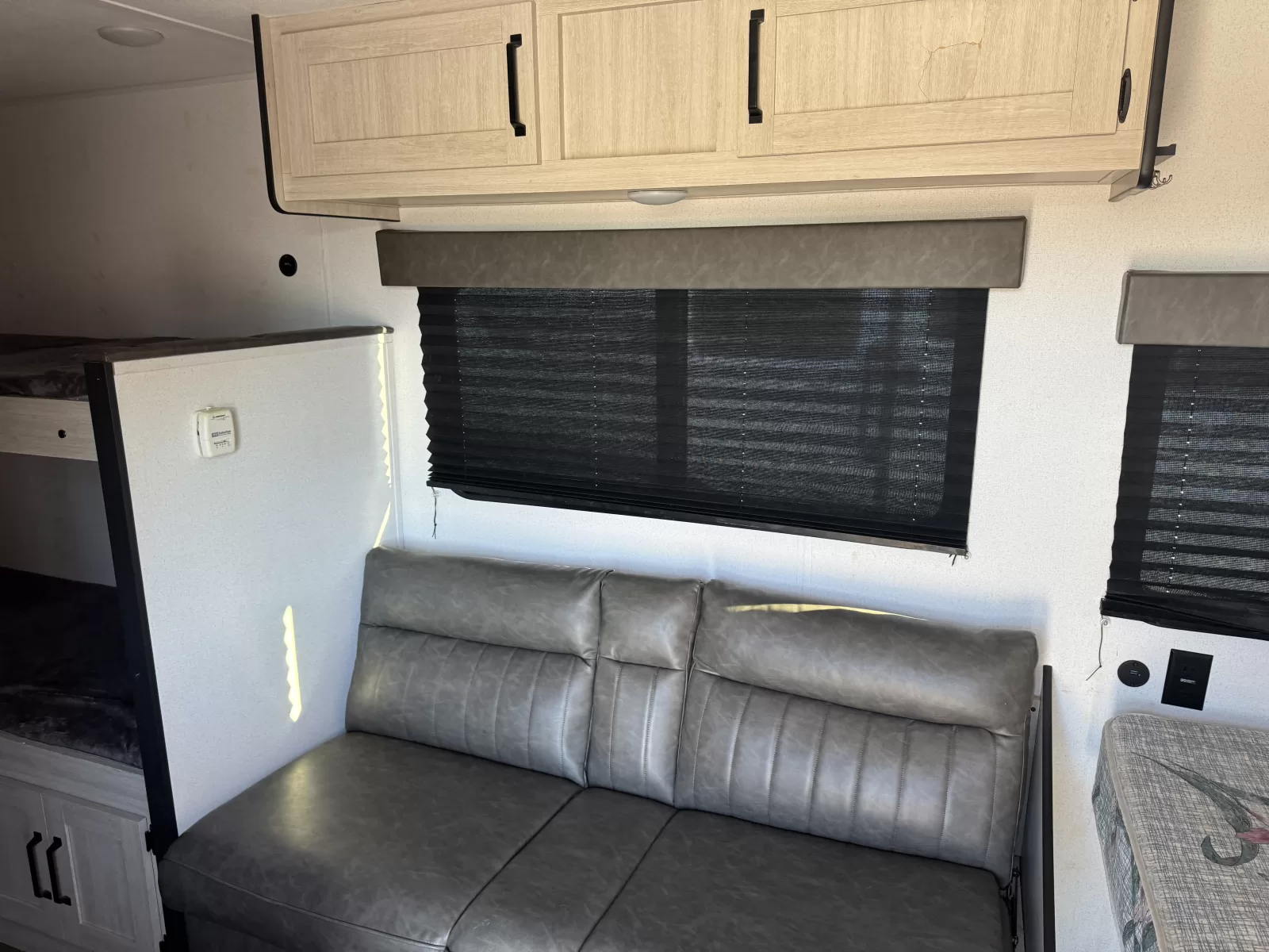 2025 Palomino Puma 16BHC travel trailer cockpit area available at Bell Camper Sales in Bartlesville, Oklahoma