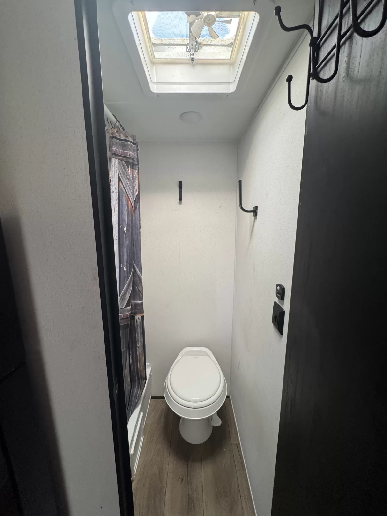 2025 Palomino Puma 16BHC travel trailer interior detail available at Bell Camper Sales in Bartlesville, Oklahoma