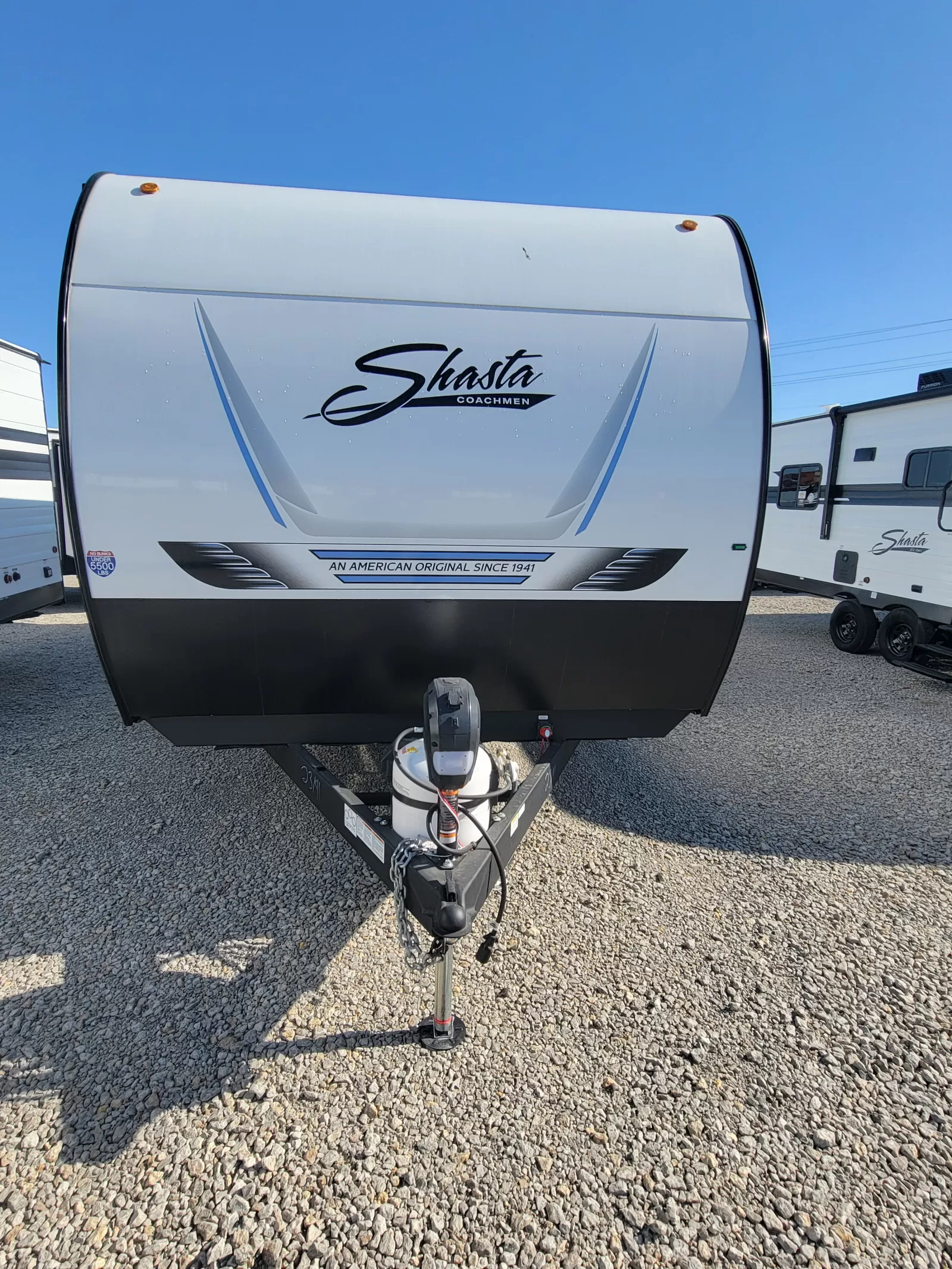 2025 Coachmen Oasis 526RBS travel trailer bedroom available at Bell Camper Sales in Bartlesville, Oklahoma