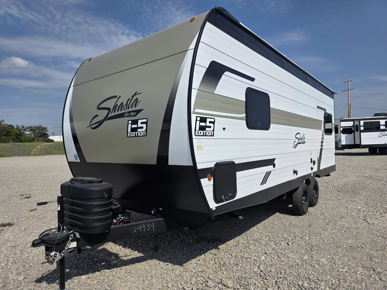 2027 Shasta 521CK travel trailer storage compartment available at Bell Camper Sales in Bartlesville, Oklahoma