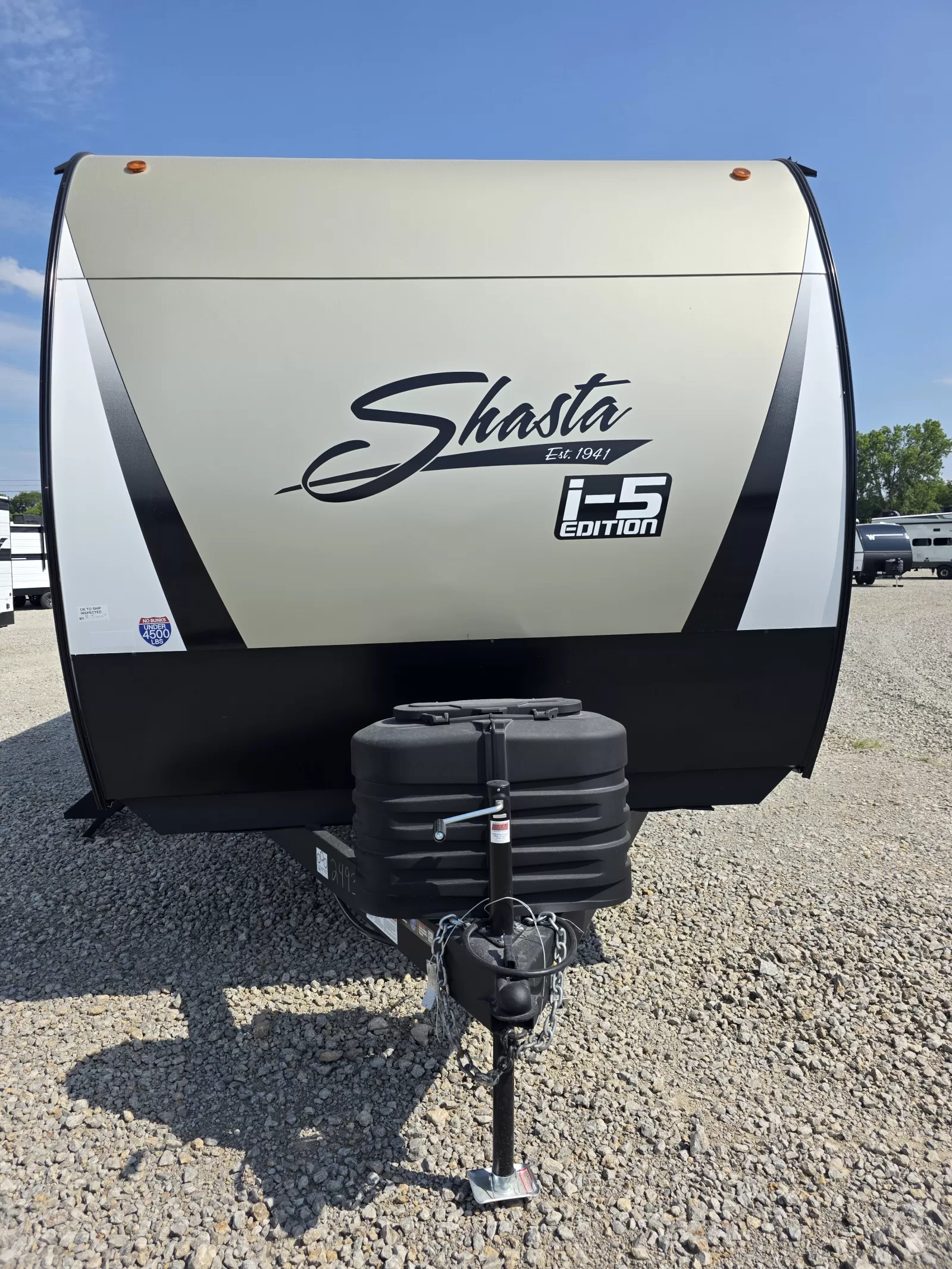2027 Shasta 521CK travel trailer exterior view available at Bell Camper Sales in Bartlesville, Oklahoma