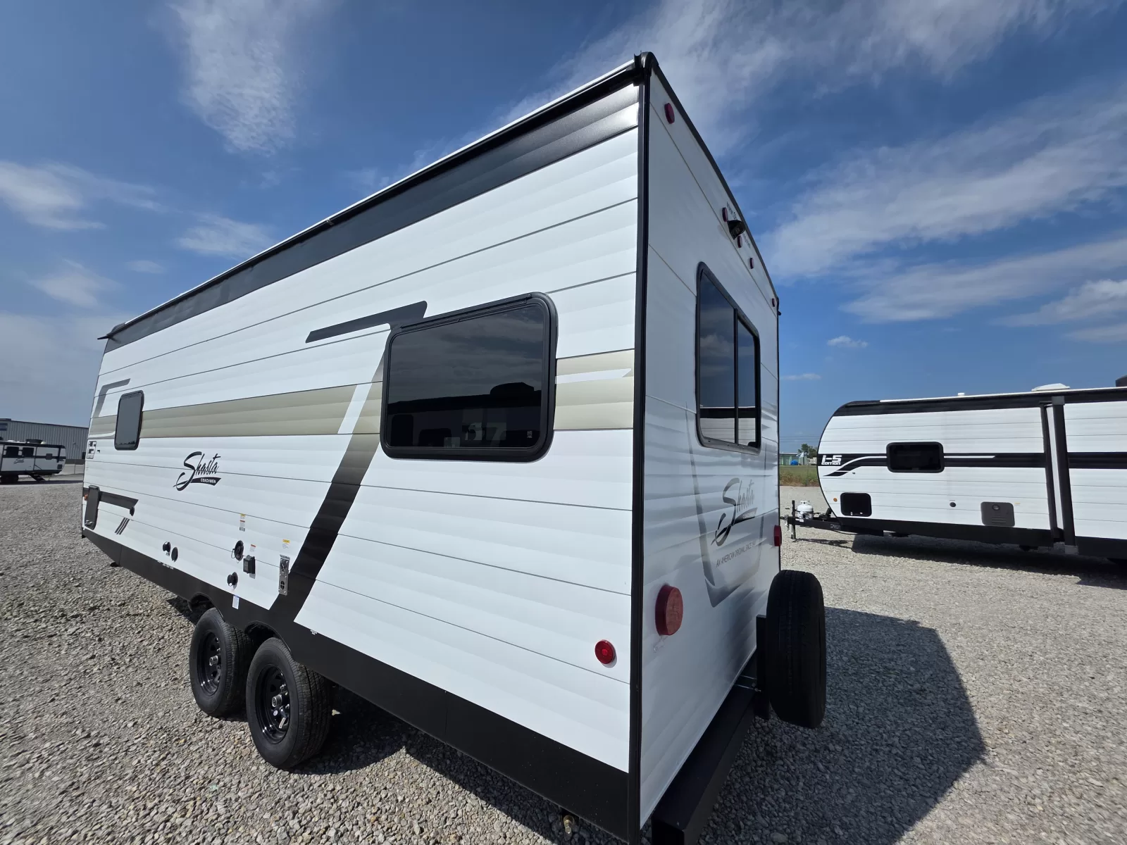 2027 Shasta 521CK travel trailer detail view available at Bell Camper Sales in Bartlesville, Oklahoma