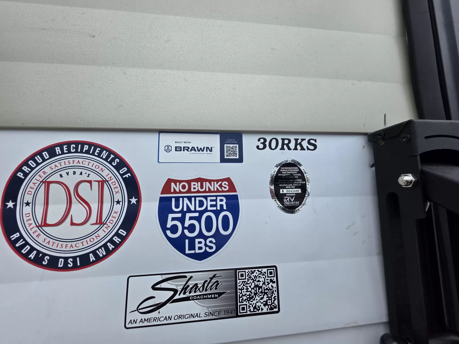 2027 Shasta Oasis 30RKS travel trailer bathroom available at Bell Camper Sales in Bartlesville, Oklahoma