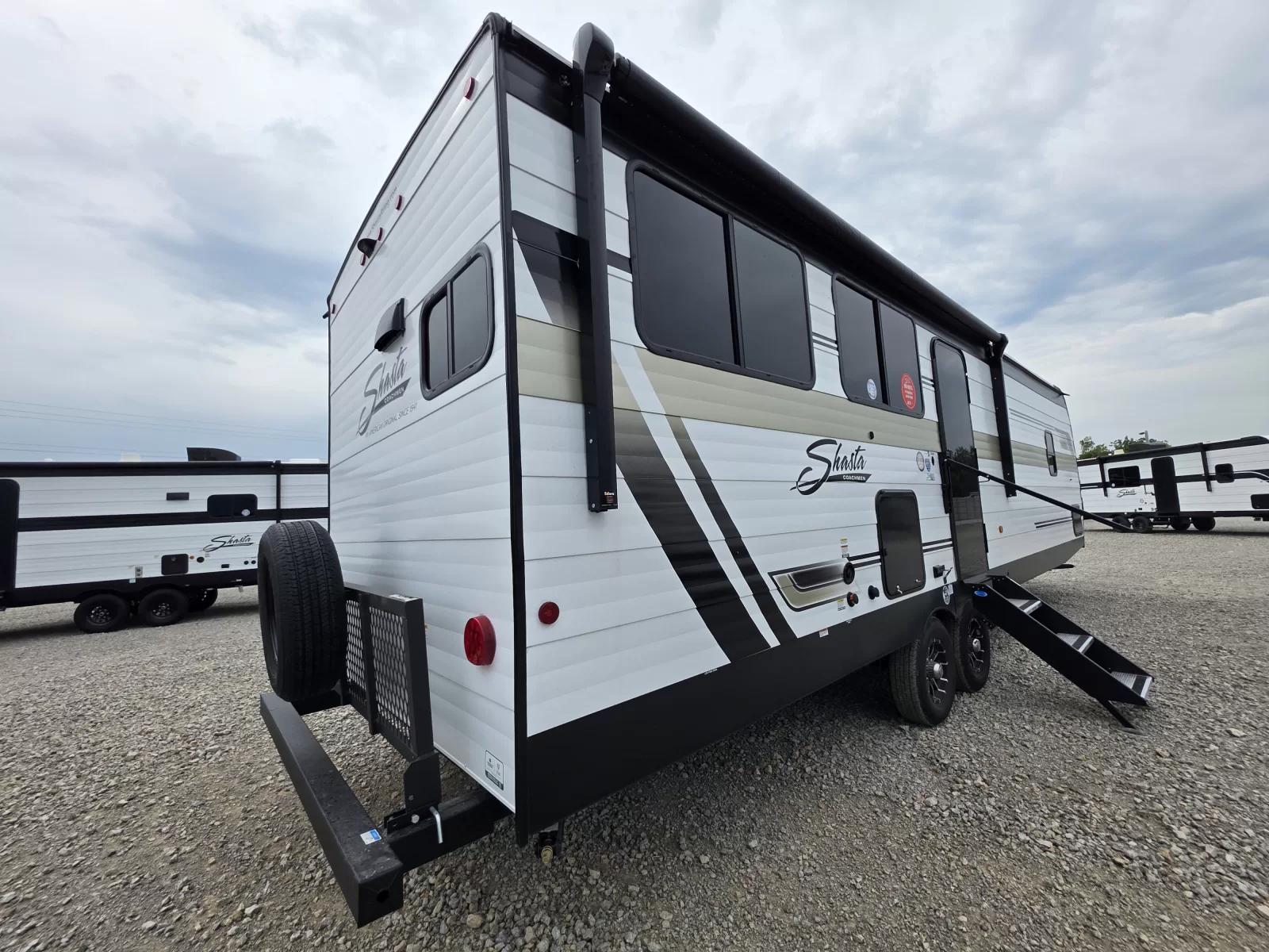 2027 Shasta Oasis 30RKS travel trailer sleeping area available at Bell Camper Sales in Bartlesville, Oklahoma