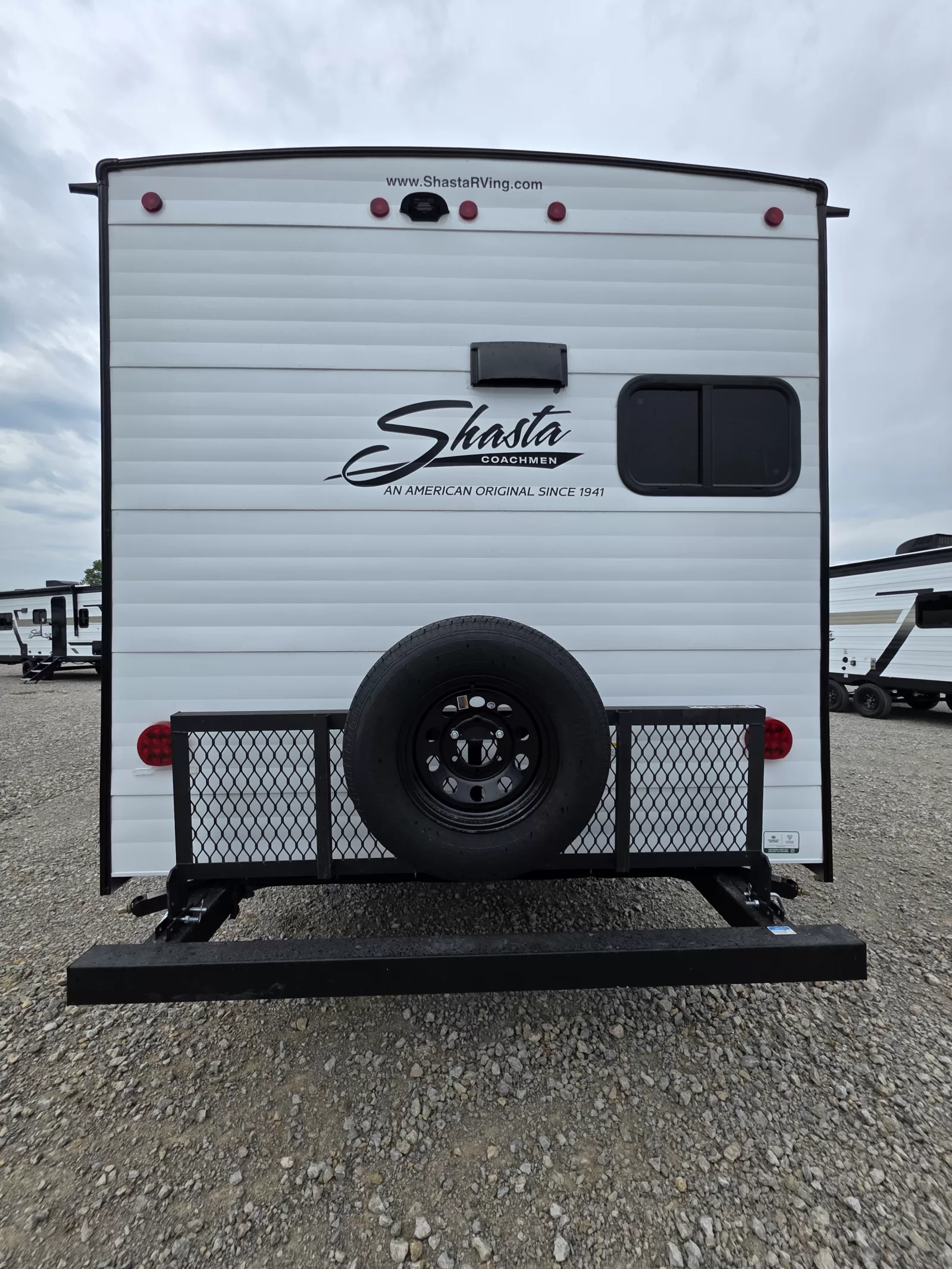 2027 Shasta Oasis 30RKS travel trailer bedroom available at Bell Camper Sales in Bartlesville, Oklahoma