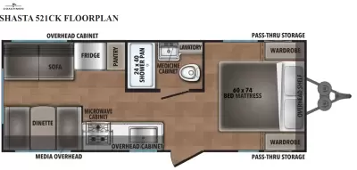 New 2027 Coachmen RV Shasta Oasis 521CK — photo 2