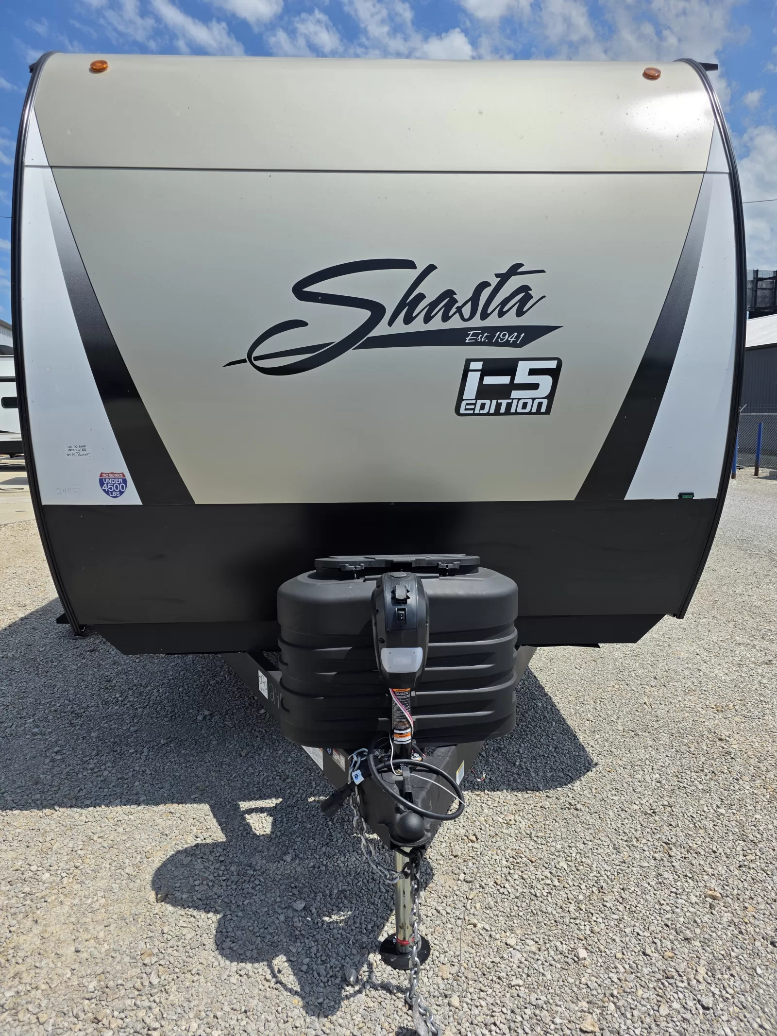 2027 Shasta Oasis 521CK travel trailer side profile available at Bell Camper Sales in Bartlesville, Oklahoma