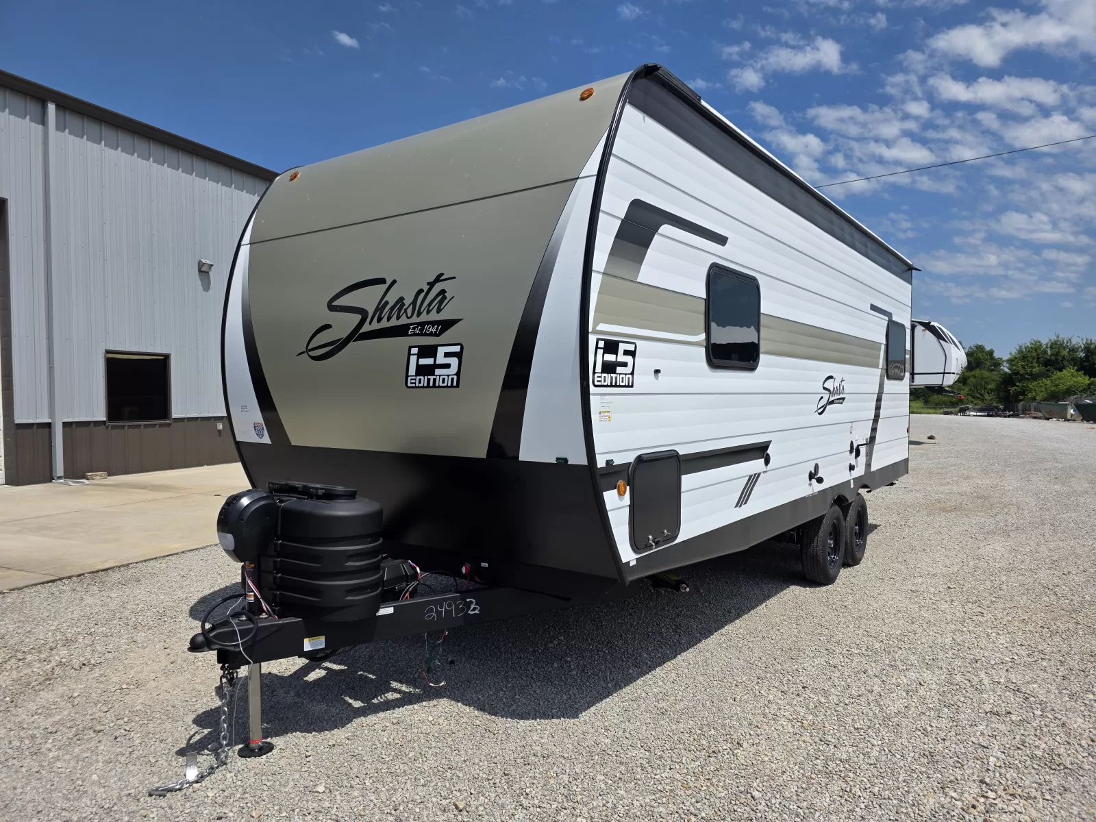 2027 Shasta Oasis 521CK travel trailer rear exterior available at Bell Camper Sales in Bartlesville, Oklahoma