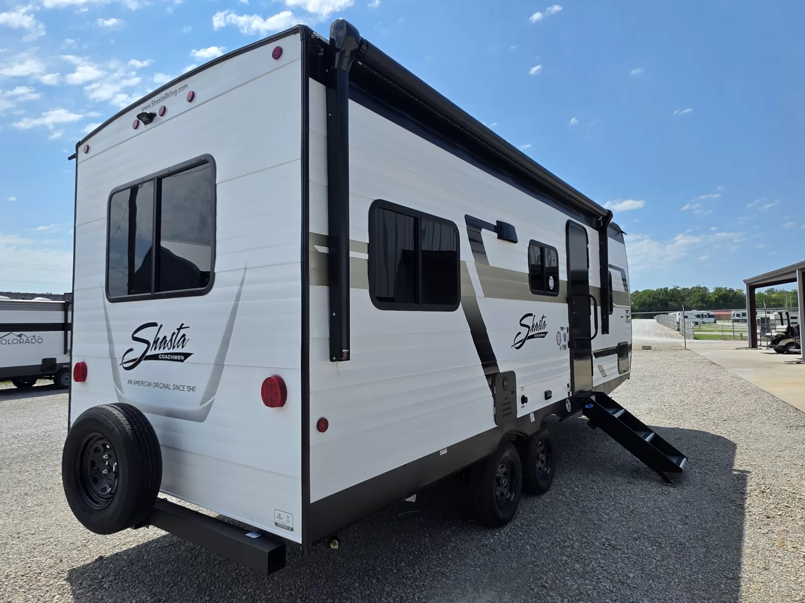 2027 Shasta Oasis 521CK travel trailer bathroom available at Bell Camper Sales in Bartlesville, Oklahoma
