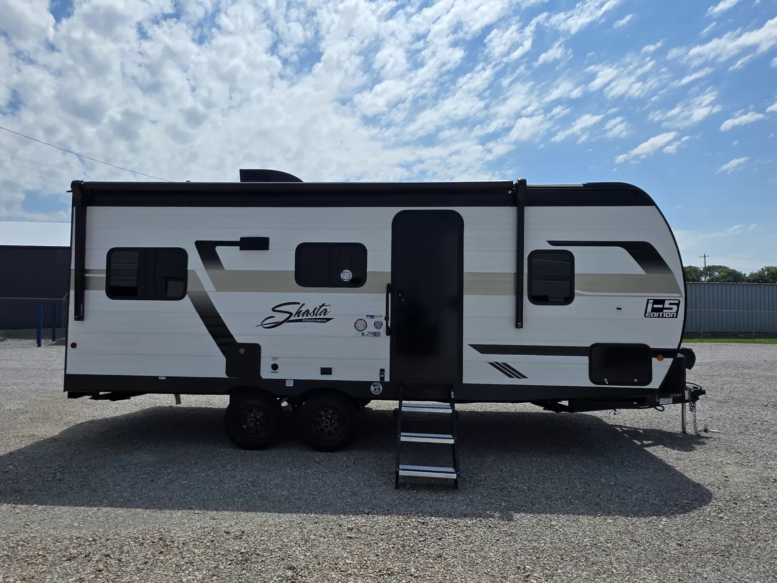 2027 Shasta Oasis 521CK travel trailer storage compartment available at Bell Camper Sales in Bartlesville, Oklahoma