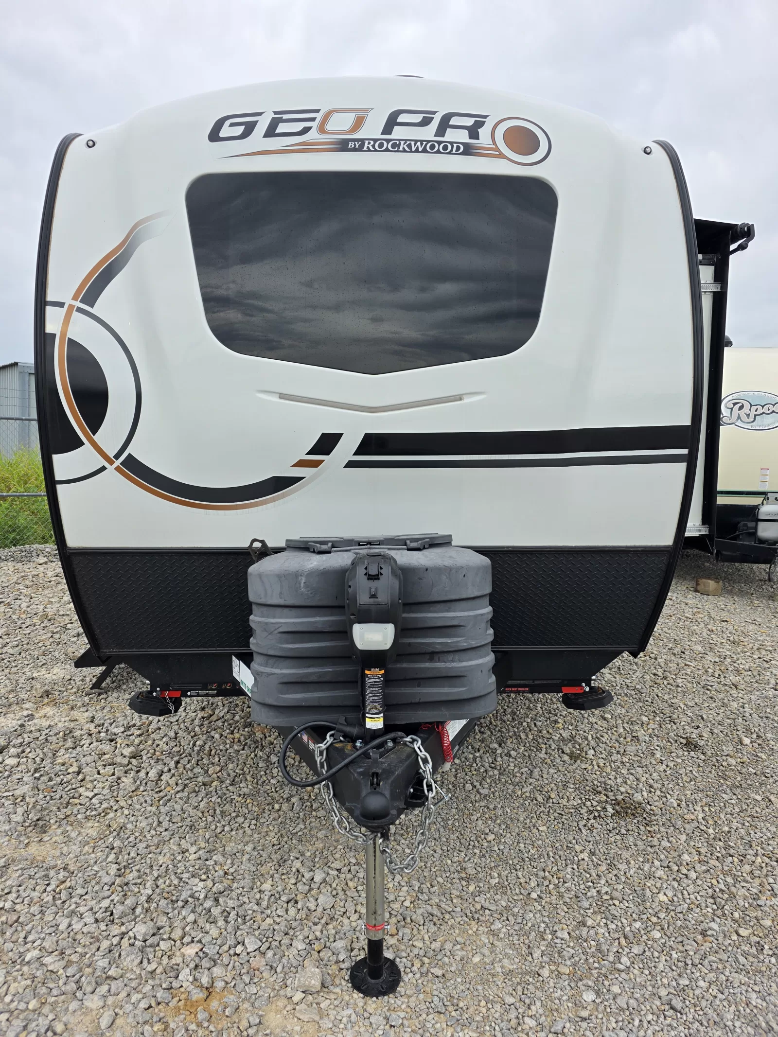 2025 Rockwood Geo Pro 20FK travel trailer side profile available at Bell Camper Sales in Bartlesville, Oklahoma