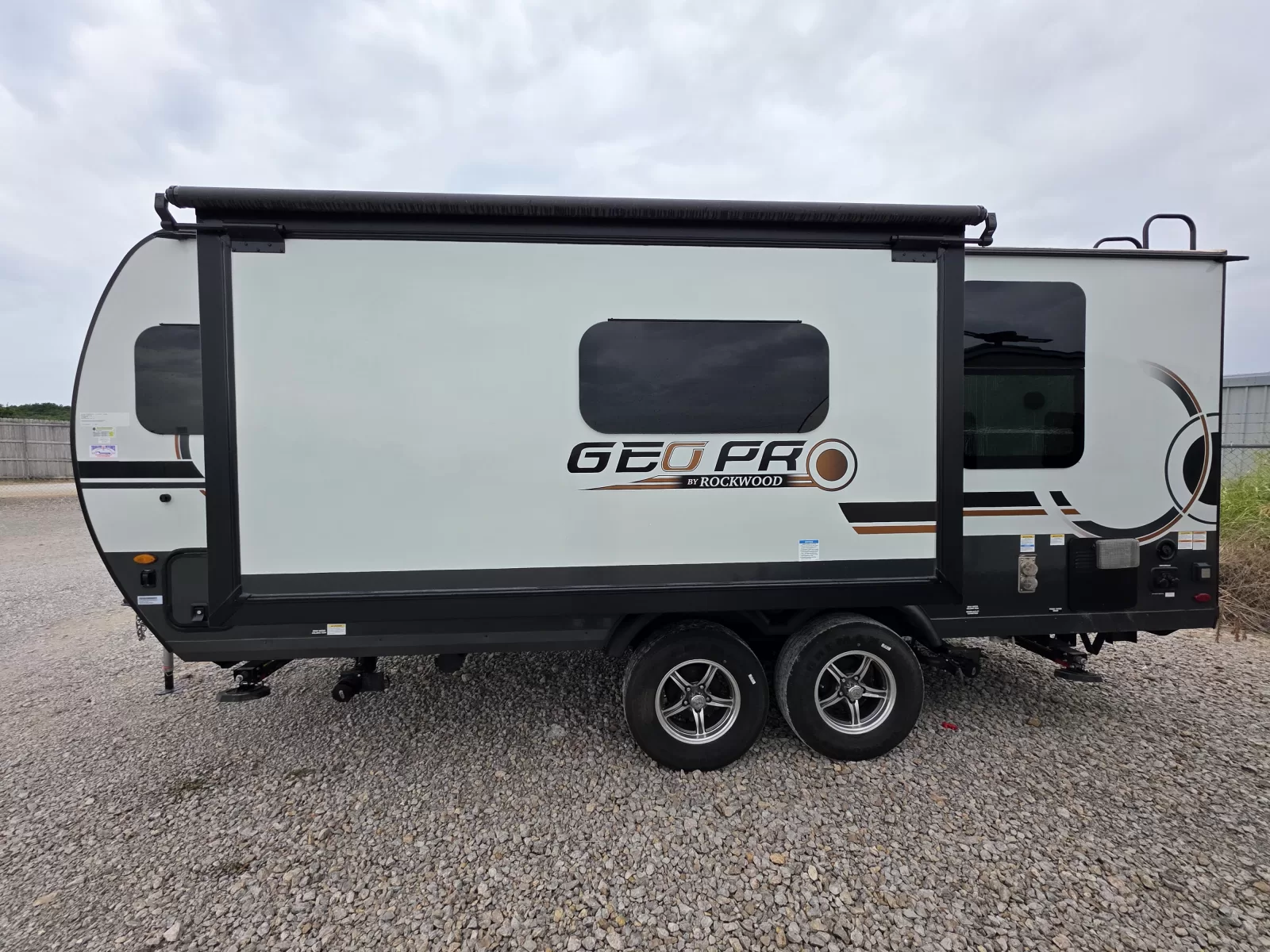 2025 Rockwood Geo Pro 20FK travel trailer interior available at Bell Camper Sales in Bartlesville, Oklahoma