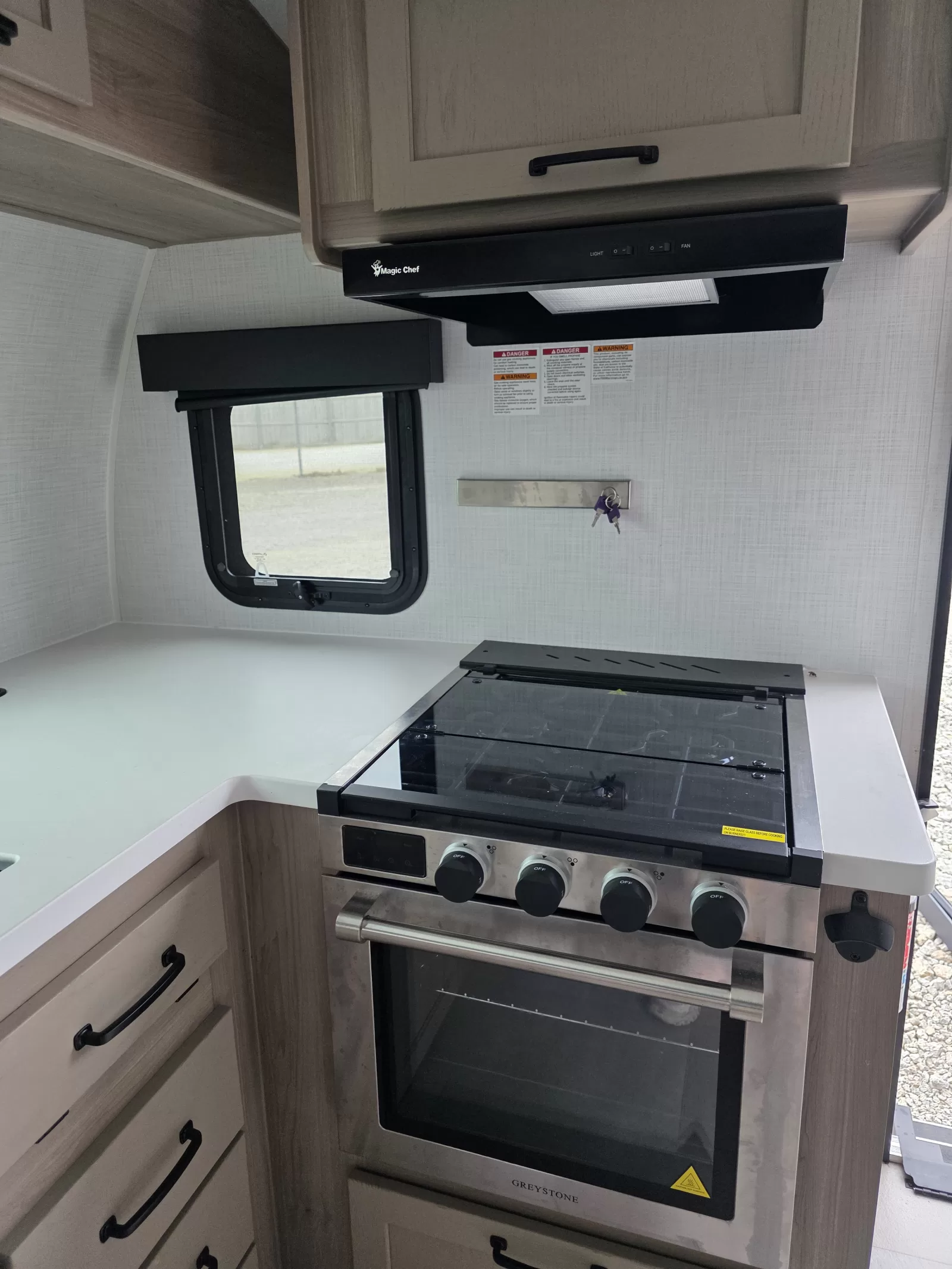 2025 Rockwood Geo Pro 20FK travel trailer exterior detail available at Bell Camper Sales in Bartlesville, Oklahoma