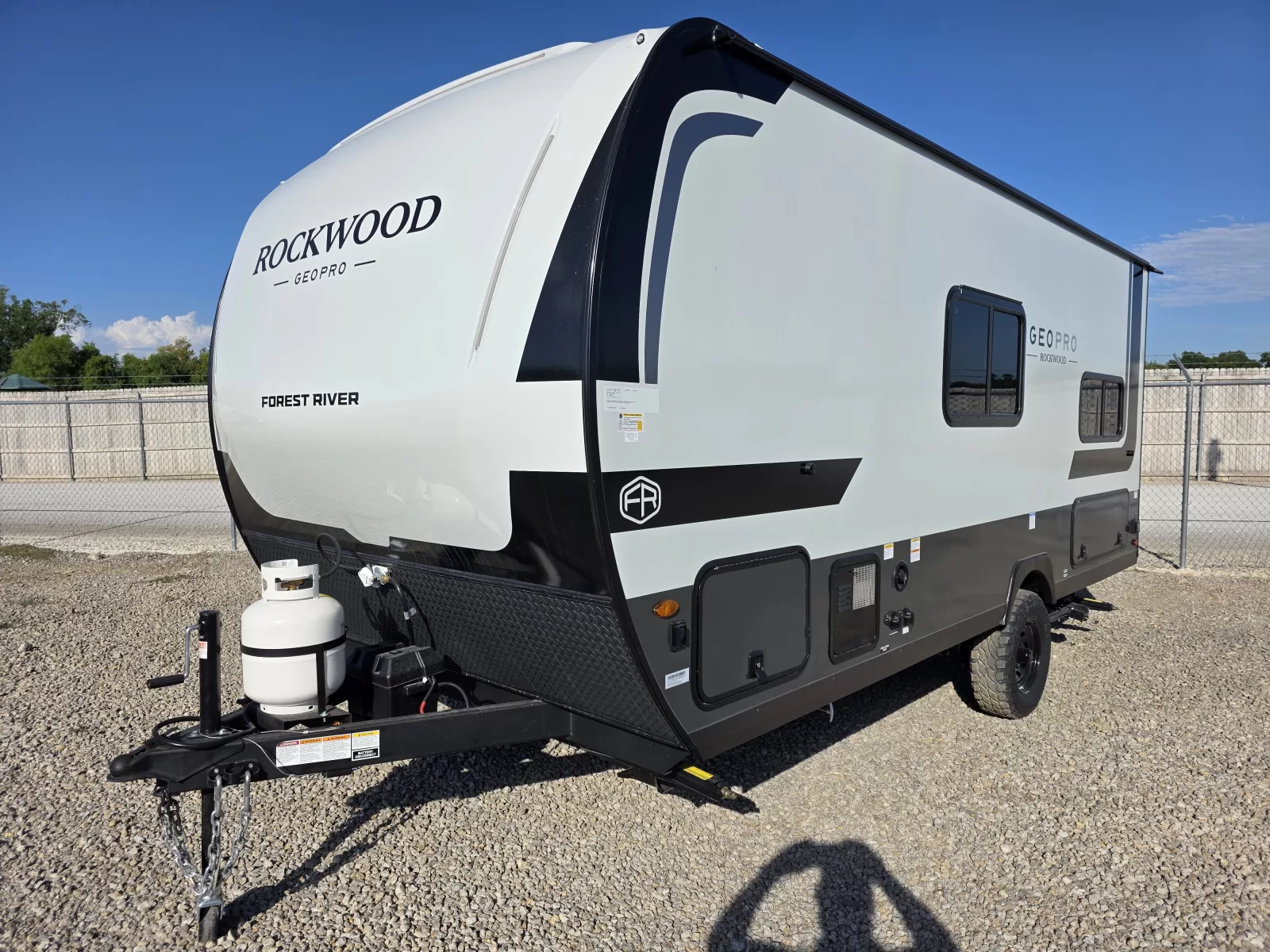 2027 Rockwood Geo Pro 17BLE travel trailer interior available at Bell Camper Sales in Bartlesville, Oklahoma