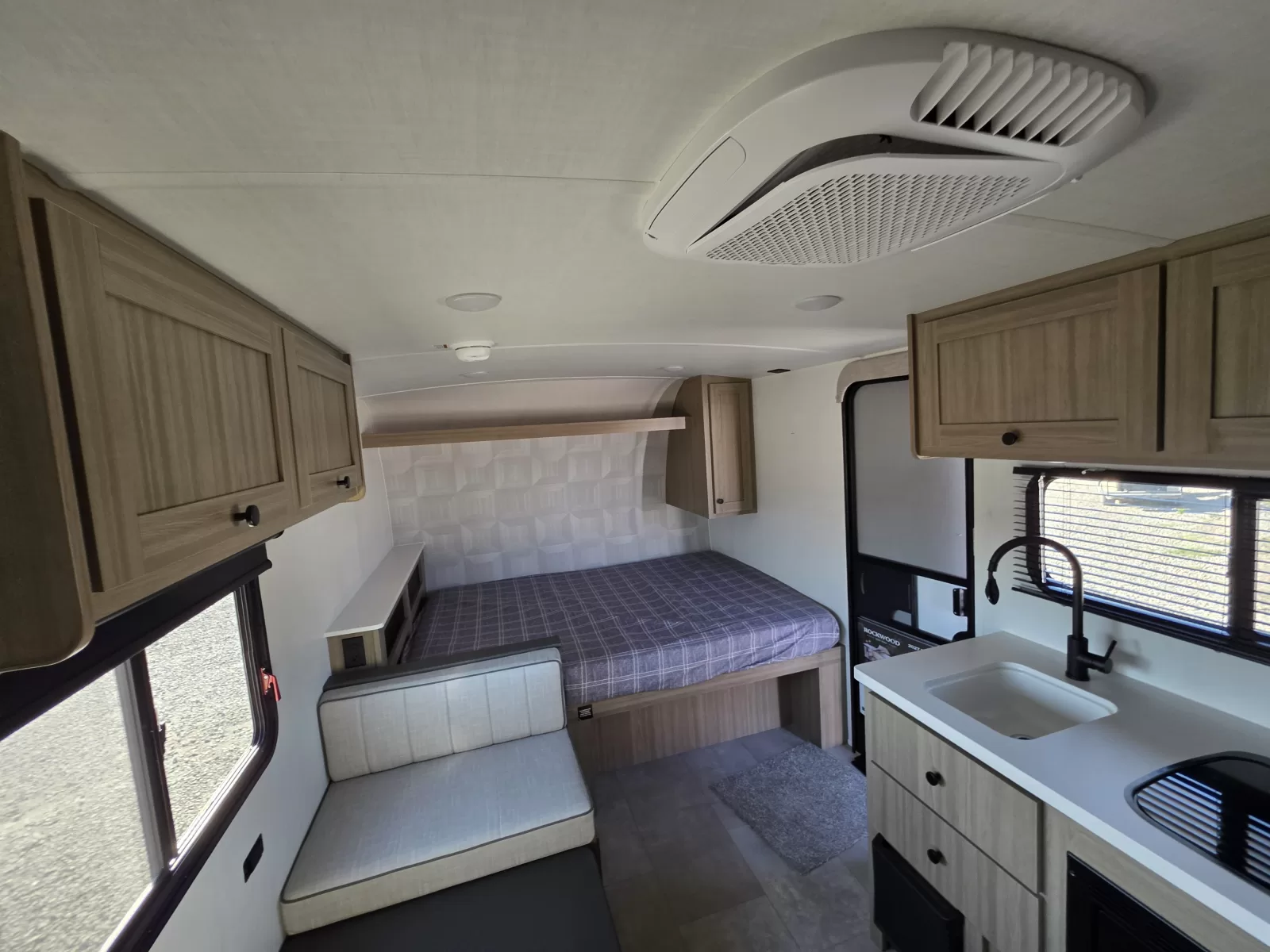 2027 Rockwood Geo Pro 17BLE travel trailer window detail available at Bell Camper Sales in Bartlesville, Oklahoma