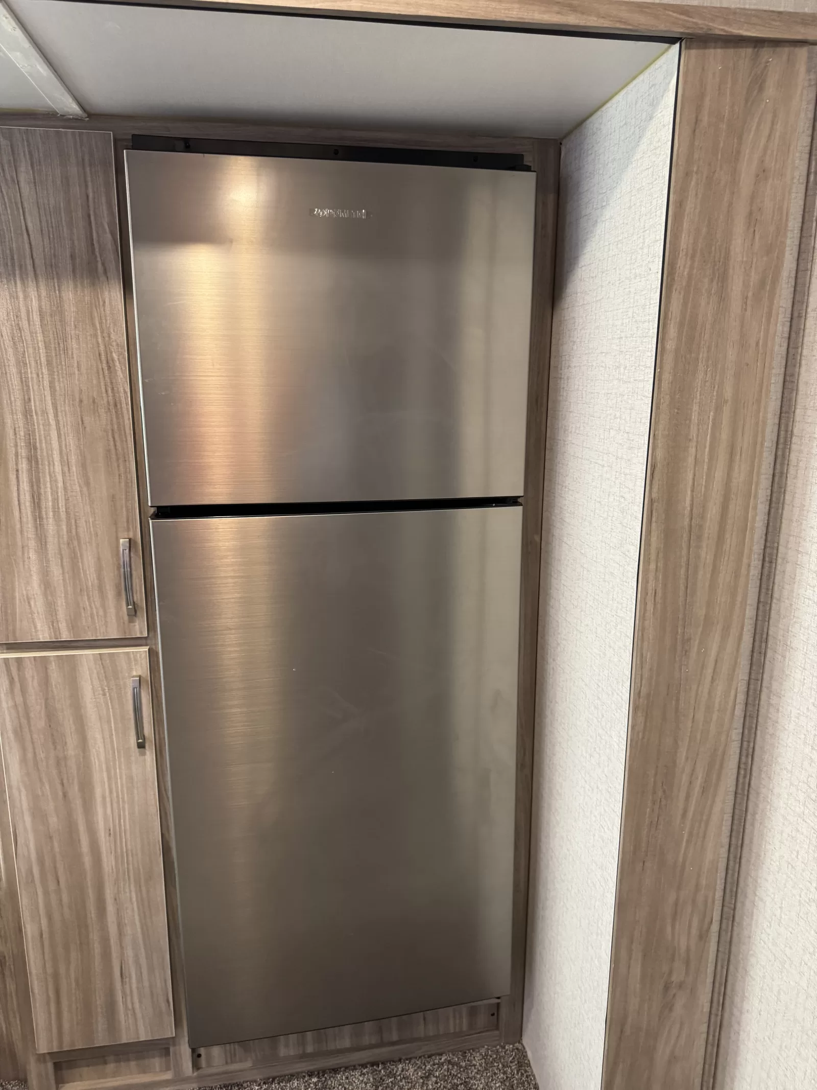 2022 Winnebago Minnie 2327TB travel trailer exterior lighting at Bell Camper Sales in Bartlesville, Oklahoma