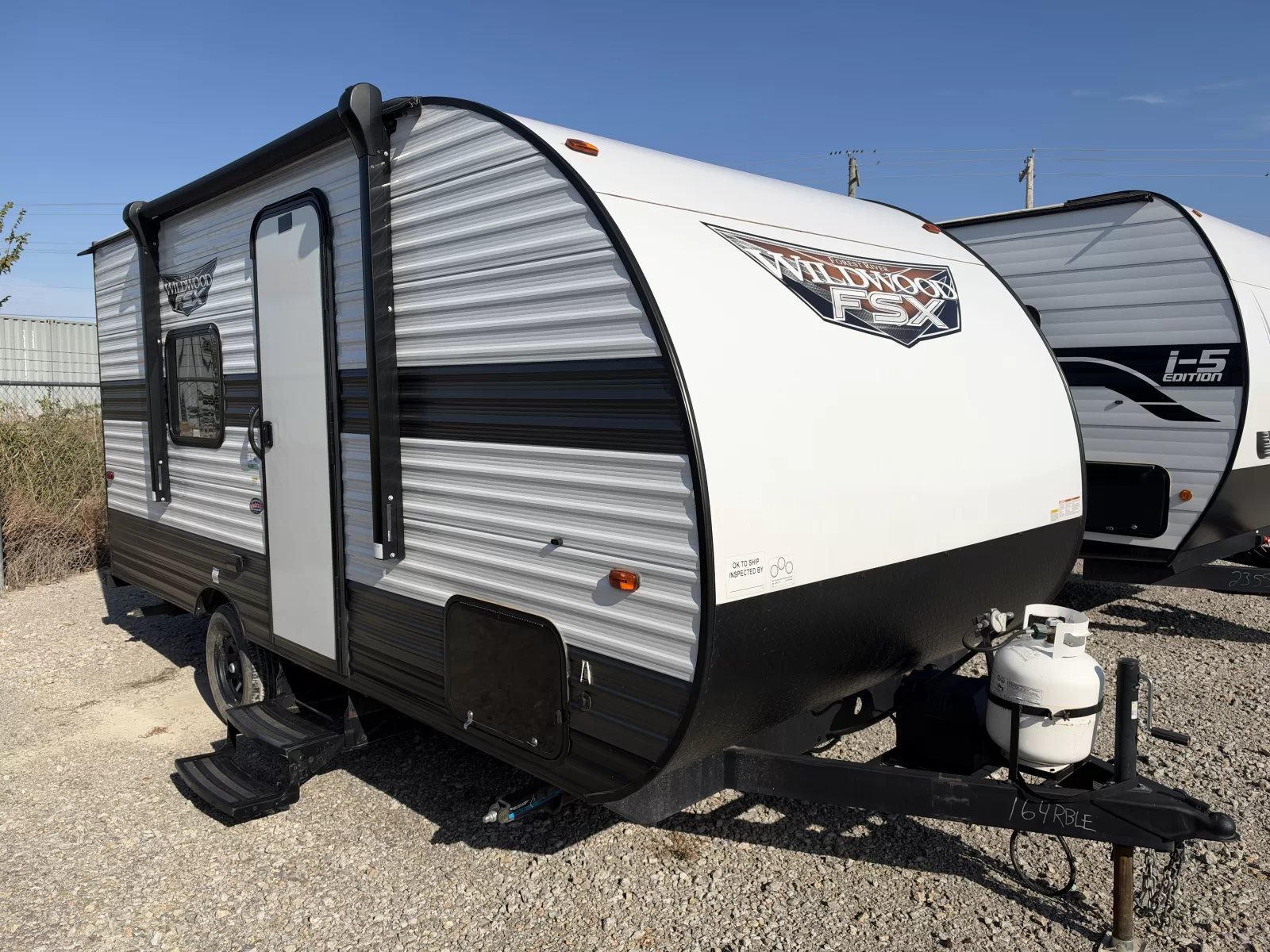 2024 Forest River 164RB travel trailer full view available at Bell Camper Sales in Bartlesville, Oklahoma
