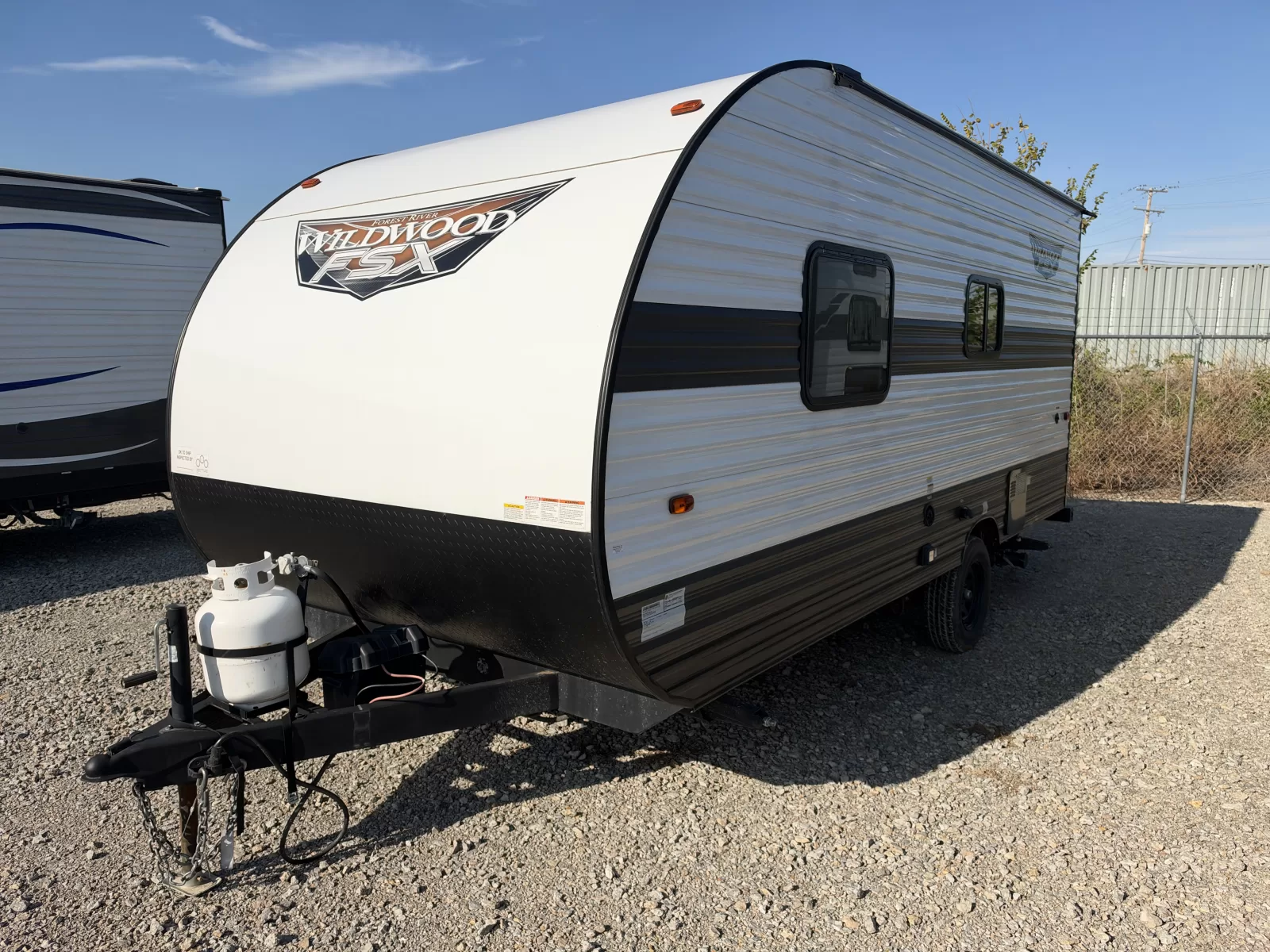 2024 Forest River 164RB travel trailer rear exterior available at Bell Camper Sales in Bartlesville, Oklahoma