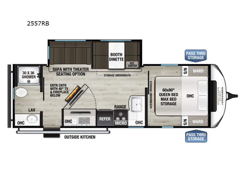 New 2026 Coachmen RV Northern Spirit Ultra Lite Northern Spirit 2557RB