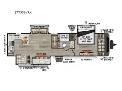 New 2026 Venture RV SportTrek Touring Edition STT336VRK — photo 2