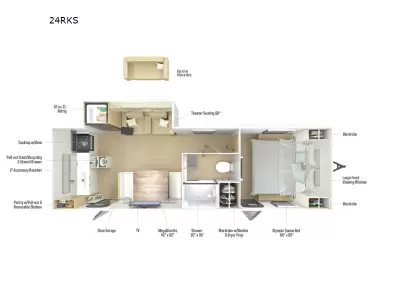 New 2026 Winnebago Thrive 24RKS — photo 2