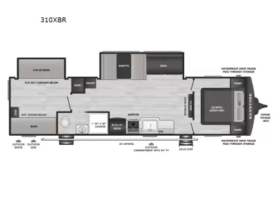 New 2026 Keystone RV Hideout Max 310XBR — photo 2