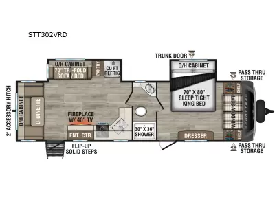 New 2026 Venture RV SportTrek Touring Edition STT302VRD — photo 2