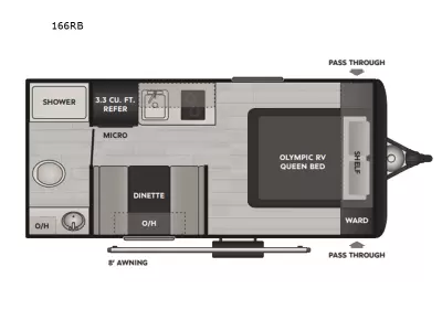 New 2026 Keystone RV Hideout Mini 166RB — photo 2