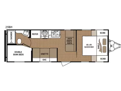 Used 2018 Dutchmen RV Aspen Trail 25BH — photo 2