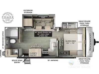 New 2027 Forest River RV Rockwood Mini Lite 2515S for sale in Bartlesville