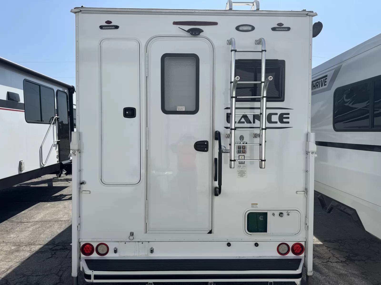 2025 Lance 975 truck camper side profile available at Bell Camper Sales in Bartlesville, Oklahoma