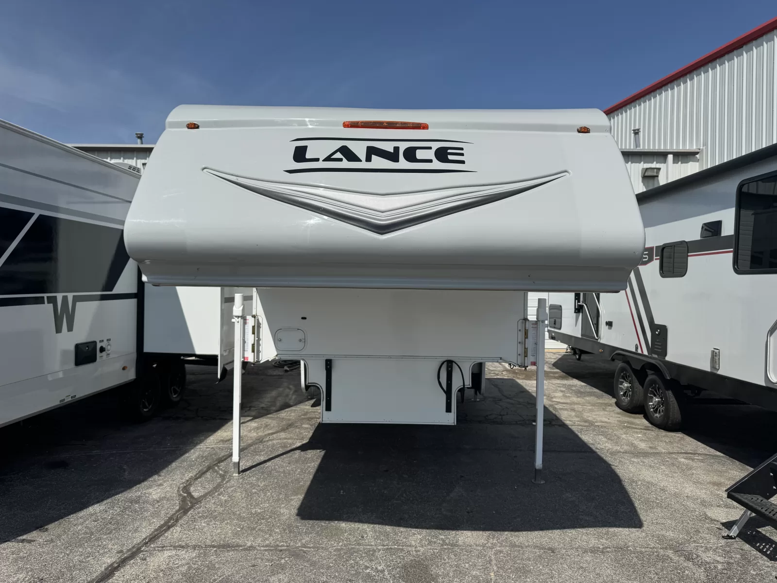 2025 Lance 975 truck camper exterior view available at Bell Camper Sales in Bartlesville, Oklahoma