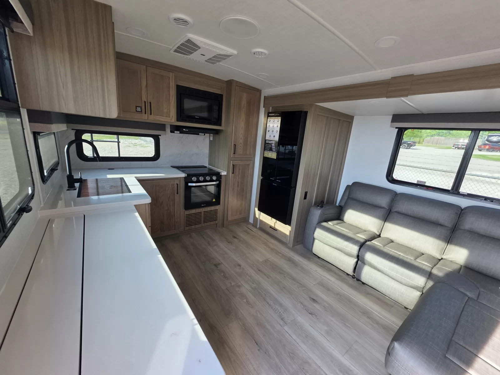 2027 Forest River Rockwood Ultra Lite 2711RK travel trailer overhead view available at Bell Camper Sales in Bartlesville, Oklahoma