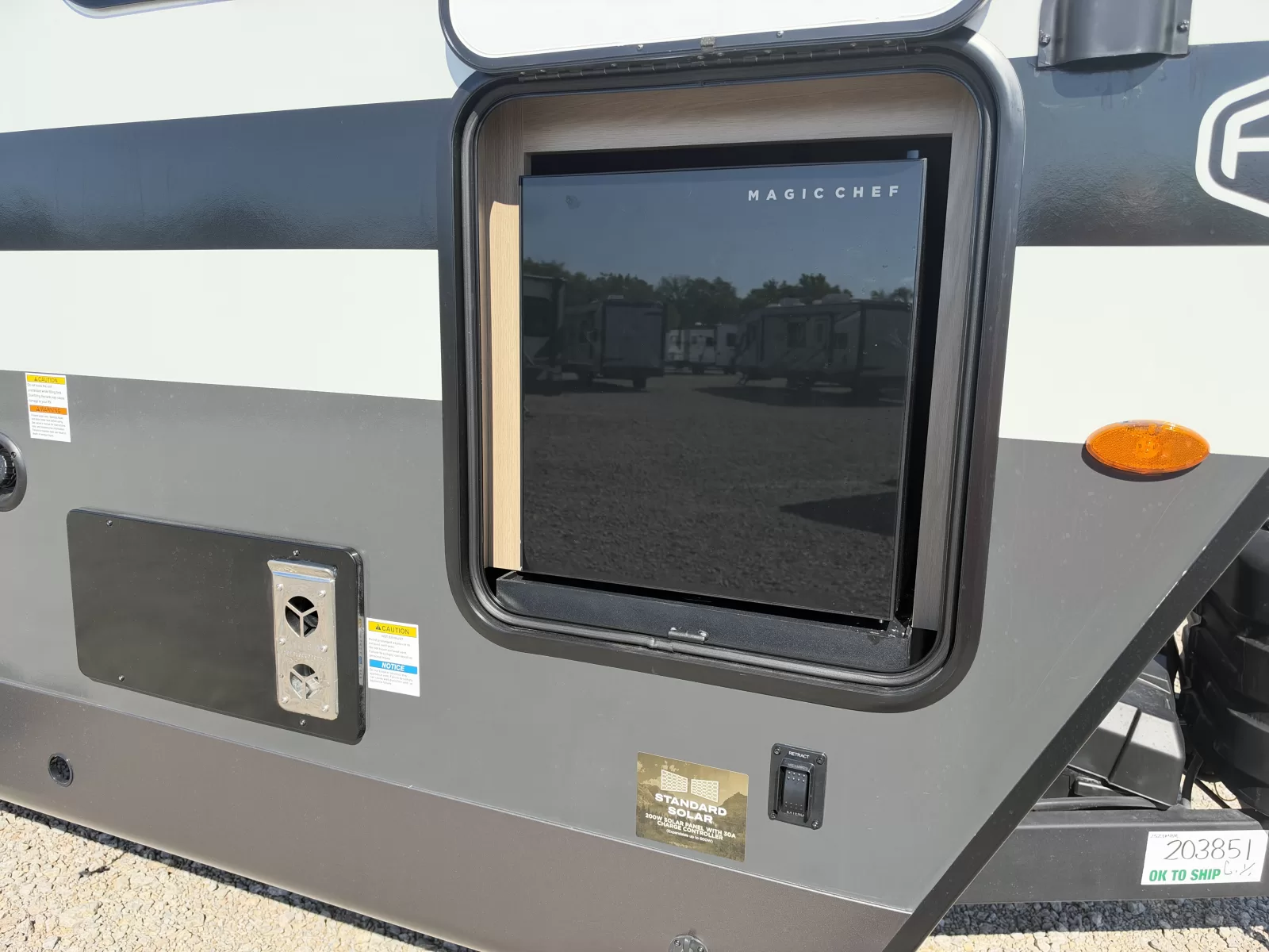 2027 Forest River 2523MBR travel trailer front exterior available at Bell Camper Sales in Bartlesville, Oklahoma