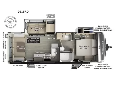 New 2026 Forest River RV Rockwood Ultra Lite 2618RD — photo 2