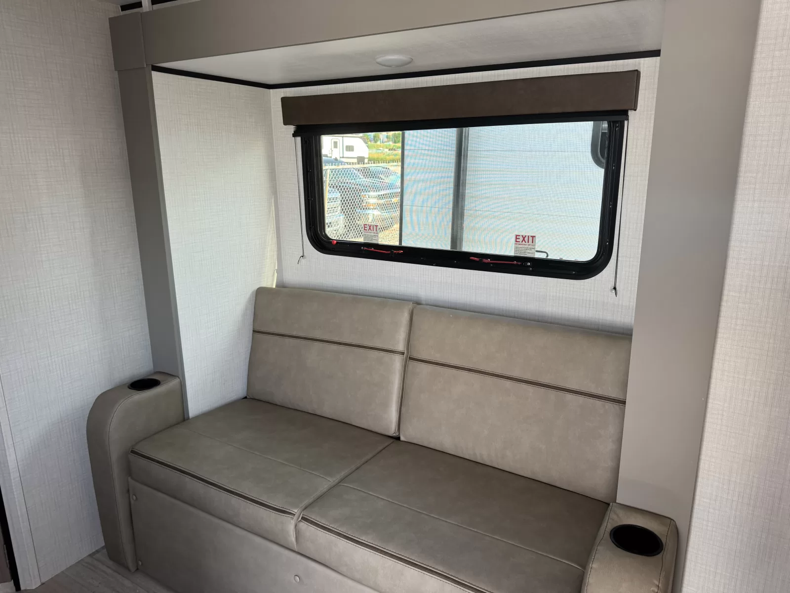 2027 Keystone 199BHS bunkhouse interior sleeping area available at Bell Camper Sales in Bartlesville, Oklahoma