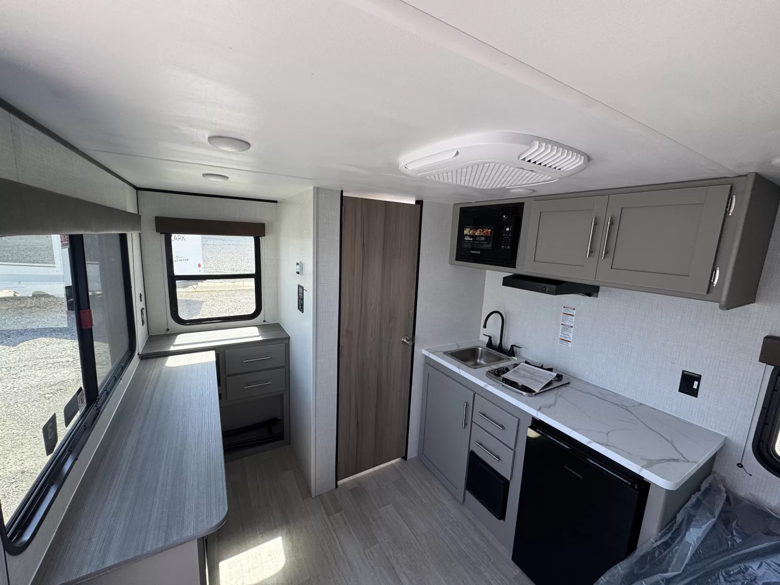 2027 Keystone Hideout 120BT travel trailer rear angle available at Bell Camper Sales in Bartlesville, Oklahoma