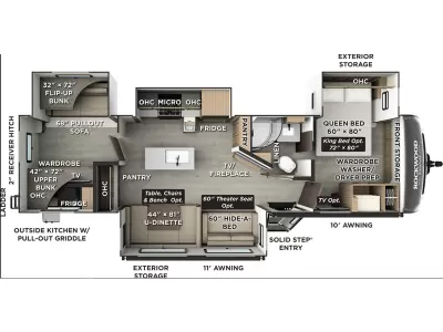 New 2026 Forest River RV Rockwood Signature 8336BH — photo 2