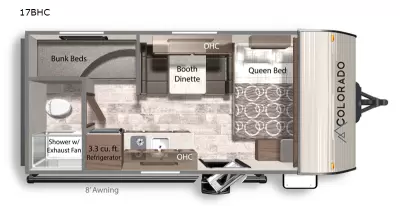 New 2026 Dutchmen RV Colorado 17BHC — photo 2