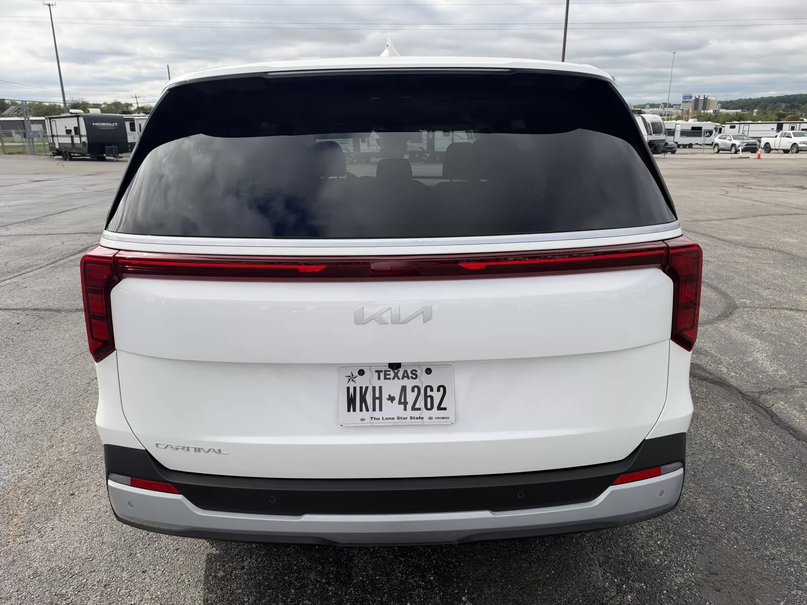 2025 Kia Carnival interior view available at Bell Camper Sales in Bartlesville, Oklahoma