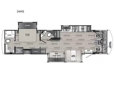New 2026 Forest River RV Georgetown 5 Series 34H5 — photo 2