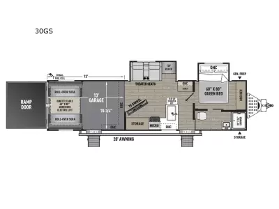 New 2025 Forest River RV Work and Play 30GS — photo 2