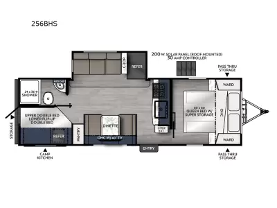 New 2025 Coachmen RV Apex Ultra-Lite 256BHS — photo 2